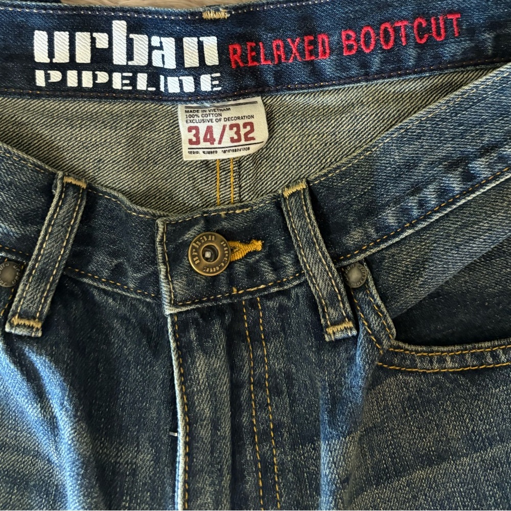 Urban Pipeline Denim Relaxed Bootcut Jeans